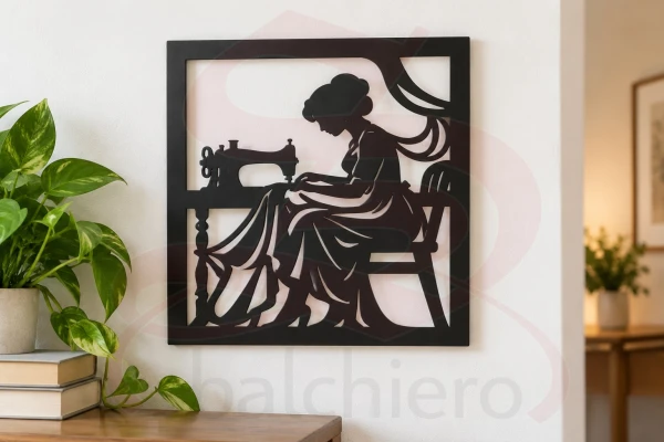 QUADRO SARTA IN METALLO-TRAME DI VITA 60